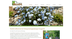 Desktop Screenshot of garten-helweg.de